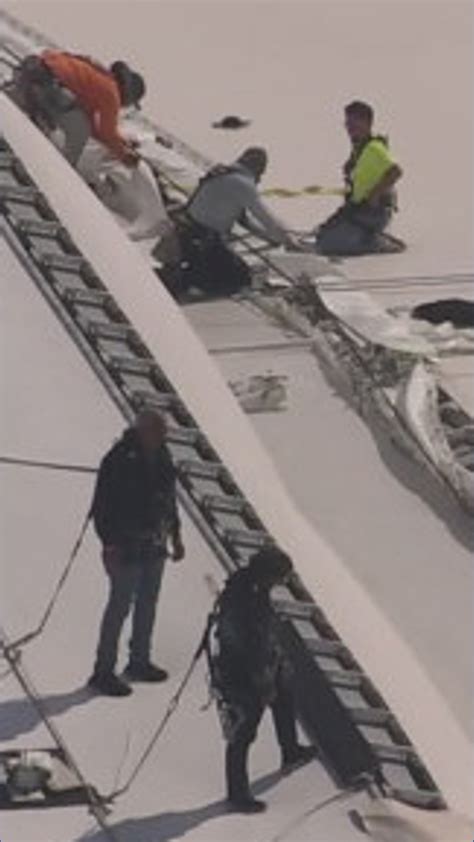 Rain leaks into NRG Stadium during Monster Jam event | khou.com