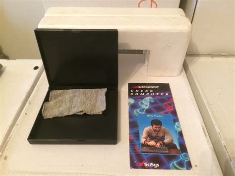 Scisys Kasparov Mk 12 : scisys kasparov mk12 chess computer for sale ...