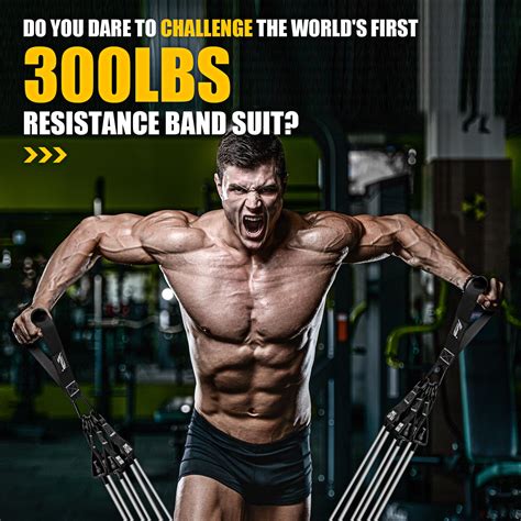 HPYGN Heavy Resistance Bands, Workout Bands with Handles for Men, Fitn ...