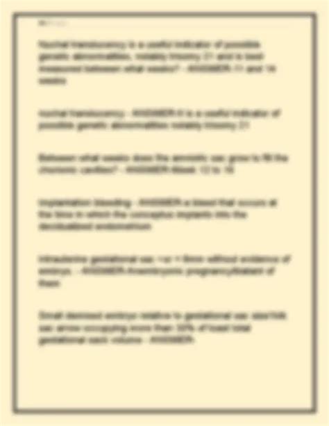 ARDMS OBSTETRICS /ARDMS OB/GYN ACTUAL EXAM AND PRACTICE EXAM NEWEST ...