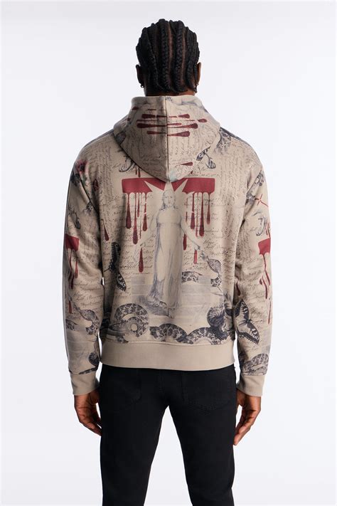 Victorian Era Hoodie - Grey | Fashion Nova