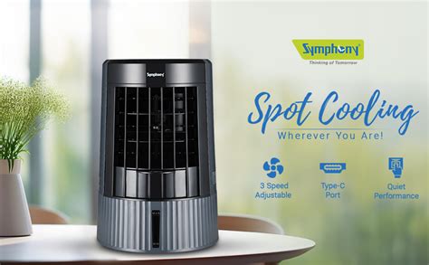 Symphony Duet-i Personal Kitchen Cooling Fan For Home and Office Table