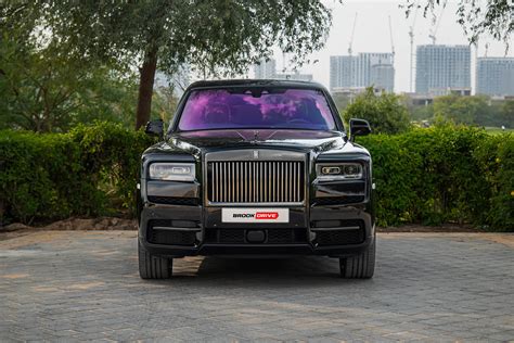 Rent Rolls Royce Cullinan Black Badge Black in Dubai, $851/day, No Deposit