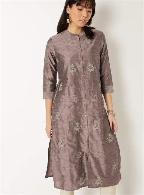 Buy Women Embroidered Straight Kurta Online at just Rs. 999.0 ...