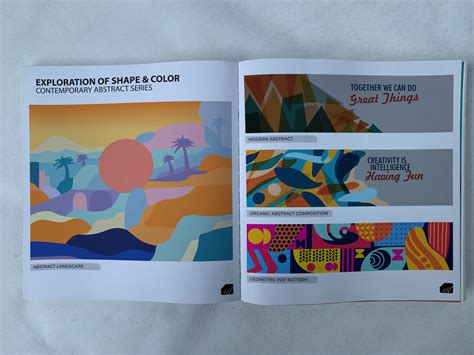 EXPLORATION OF SHAPE & COLOR by Tern Studio on Dribbble