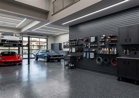 Chandler Garage Slatwall Systems | Collector Car Garage Design