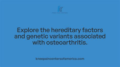 Can Osteoarthritis Be Prevented?