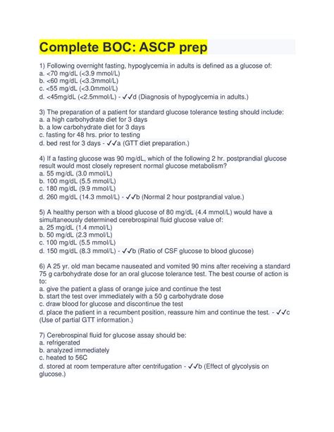 Ascp Phlebotomy Practice Exam - Learn