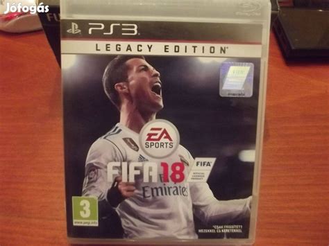 Ps3-163 Ps3 Eredeti Játék : Fifa 18 - Rácalmás, Playstation konzol és ...