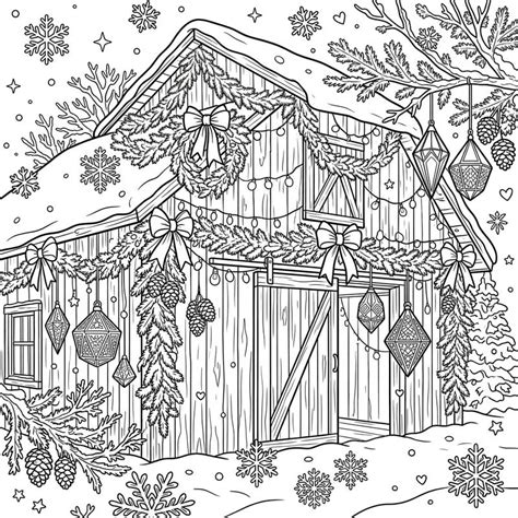 Event Barns Coloring Pages - Free & Printable