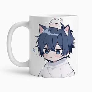 Buy Firox X Ceramic Mug, White, WEM Gehört Die Welt Stencil Typography ...