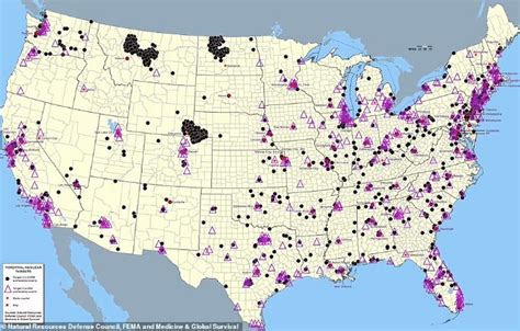 FEMA Map Shows Potential Nuclear Targets in U.S. as Tensions with ...