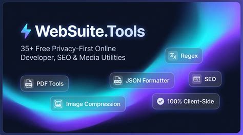 Unix Timestamp Converter — Epoch to Human Date & ISO — WebSuite.Tools