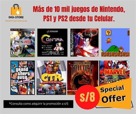 Digi-Store - 𝐌𝐀𝐒 𝐃𝐄 𝟏𝟎 𝐌𝐈𝐋 𝐉𝐔𝐄𝐆𝐎𝐒 𝐃𝐄 𝐂𝐎𝐍𝐒𝐎𝐋𝐀 𝐏𝐀𝐑𝐀 𝐀𝐍𝐃𝐑𝐎𝐈𝐃 𝐀 𝐒𝐎𝐋𝐎 𝐒/𝟖 🤩🤩 ...