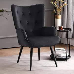 URBAN LIVING CRAFT | Furniliving Modern Accent Chair, Velvet Tufted ...