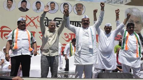 Congress, VBA protest in Nagpur over 'Epstein files', Centre's Iran war ...