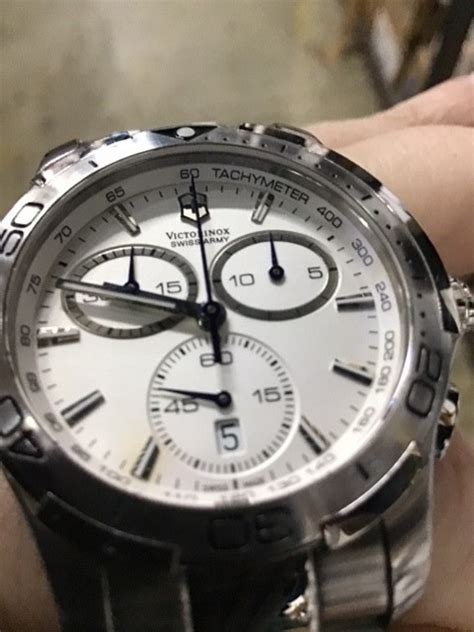 Men's Swiss Chronograph Watch Victorinox Swiss Army "Alliance Sport ...