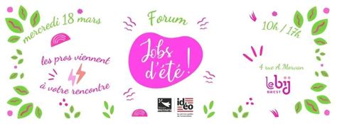 Forum jobs dété et emplois saisonniers, Bij de Brest, 18 March 2026 ...