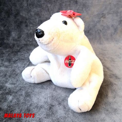 Coca Cola Plush Collection 7" Polar Bear, Hobbies & Toys, Collectibles ...