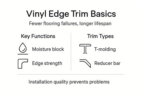 What is vinyl edge trim? 70% fewer flooring failures