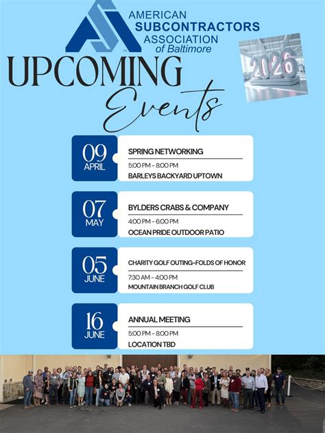 #asabaltimore #subcontractors #community #industry | American ...