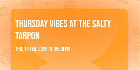 Thursday vibes at The Salty Tarpon, 408 Tamiami Trl, Punta Gorda, FL ...