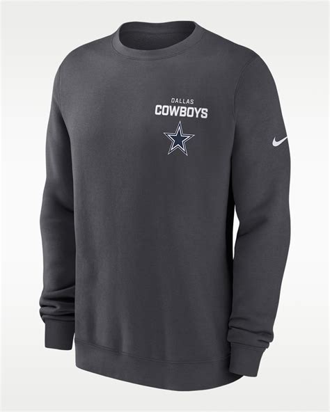 Dallas Cowboys Draw Block Club Men's Nike NFL Pullover Crew. Nike.com