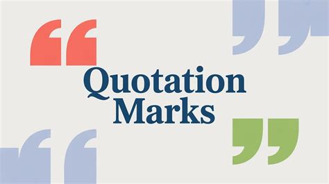 Quotation Marks In English: Rules, Examples, And Common Mistakes Explained