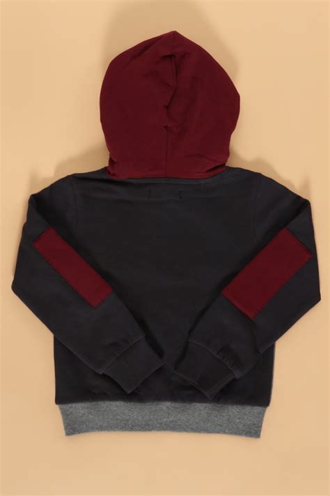 Mini Stay Fly Colorblock Hoodie - Black/combo | Fashion Nova