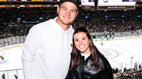 Drake Maye steals spotlight at Bruins game as Patriots QB’s offseason ...