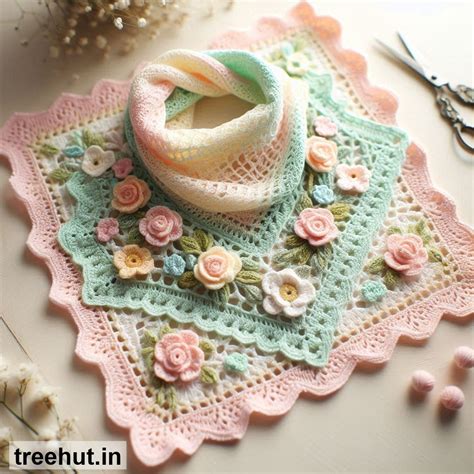 Spring Crochet bandanas Ideas and how to make them