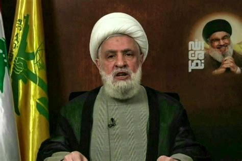 Israël «ne restera sur aucune parcelle de notre territoire occupé» affirme le chez du Hezbollah ...