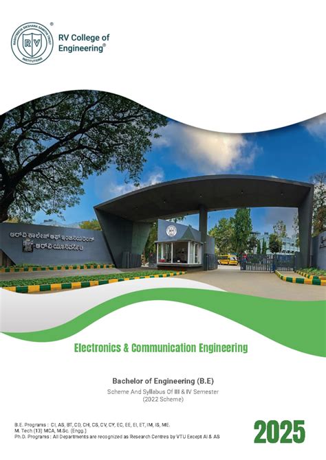 Electronics Communication Engineering IV Semester Syllabus (2022 Scheme ...