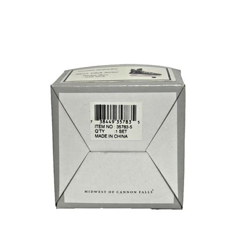 PHB Porcelain Hinged Box Men's Hockey Skate Trinket, New