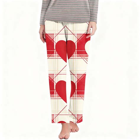 Tnhcen Women's Floral Print Pajama Pants, Loose Fit Sleep Pants ...