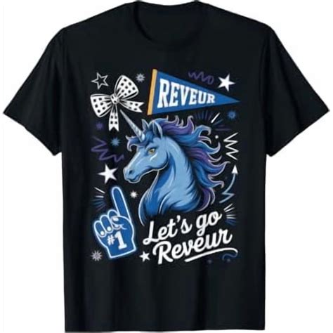 Team Reveur House Shirt Blue with Unicorn House of Dreamers T-Shirt ...