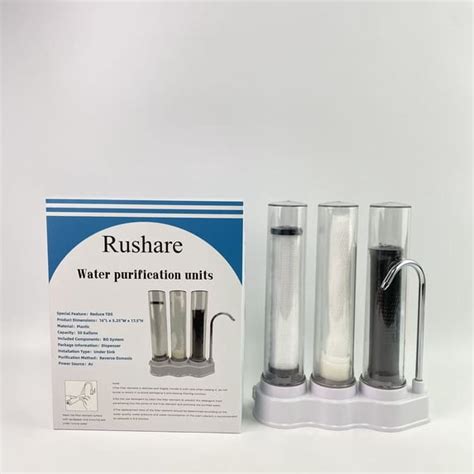 Rushare Water purification units, High Capacity Under Sink 5-Stage ...