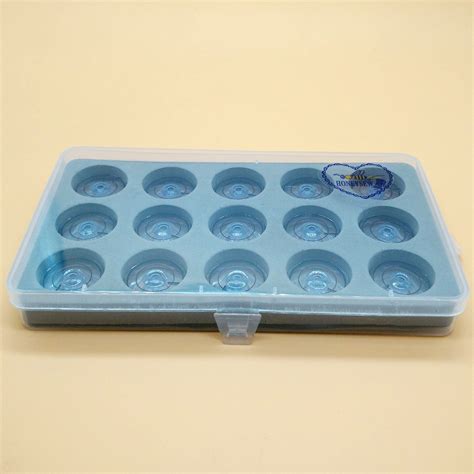 HONEYSEW 15PCS BOBBINS Plastic in Box for Singer Athena, Futura, 1030, 1036,... | eBay