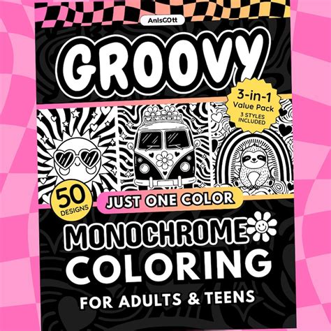 1970s Coloring Book Pdf - Etsy