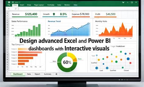 Interactive power bi tableau excel dashboard and excel expert data ...