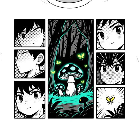 manga comic layout black and white Prompts | Stable Diffusion Online