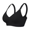 COMVALUE Comfortable Seamless Full Coverage Bra for Women Wireless Bras ...