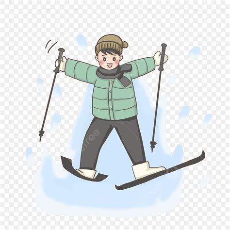 Boys Skiing Png PNG, Vector, PSD, and Clipart With Transparent ...