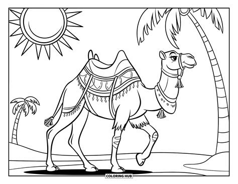 575+ Desert Animal Coloring Pages (Free)