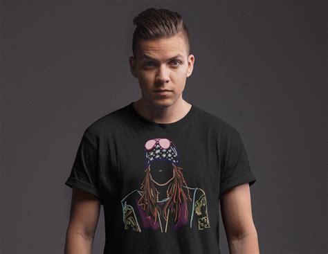 Axl Rose T-Shirt Black Unisex , Roses Music Fans - Walmart.com