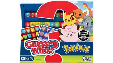 Hasbro's Guess Who? Pokémon edition game review