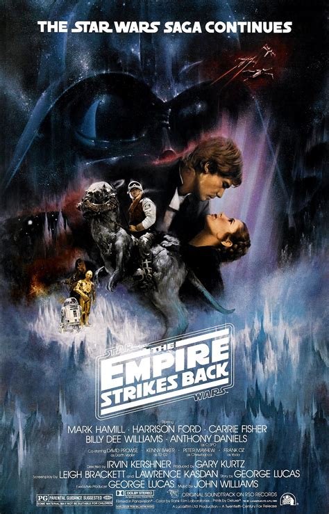 Star Wars the Empire Strikes Back (Movie Poster) | People’s Graphic ...