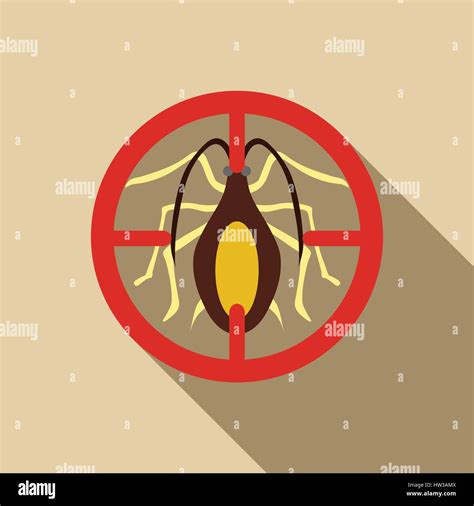 Cockroach icon, flat style Stock Vector Image & Art - Alamy