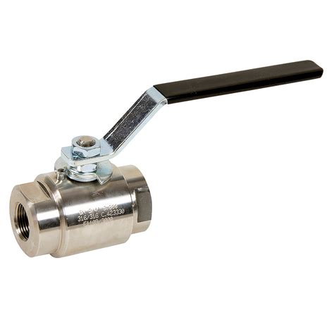 FT Pro - 7351-12 1/2" NPT SS #1500 Ball Valve Lever Op