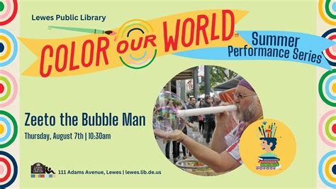 Zeeto the Bubble Man!, 111 Adams Ave, Lewes, DE, United States ...